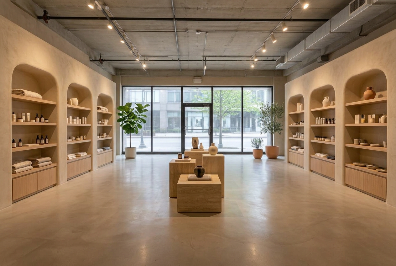 Concept store après