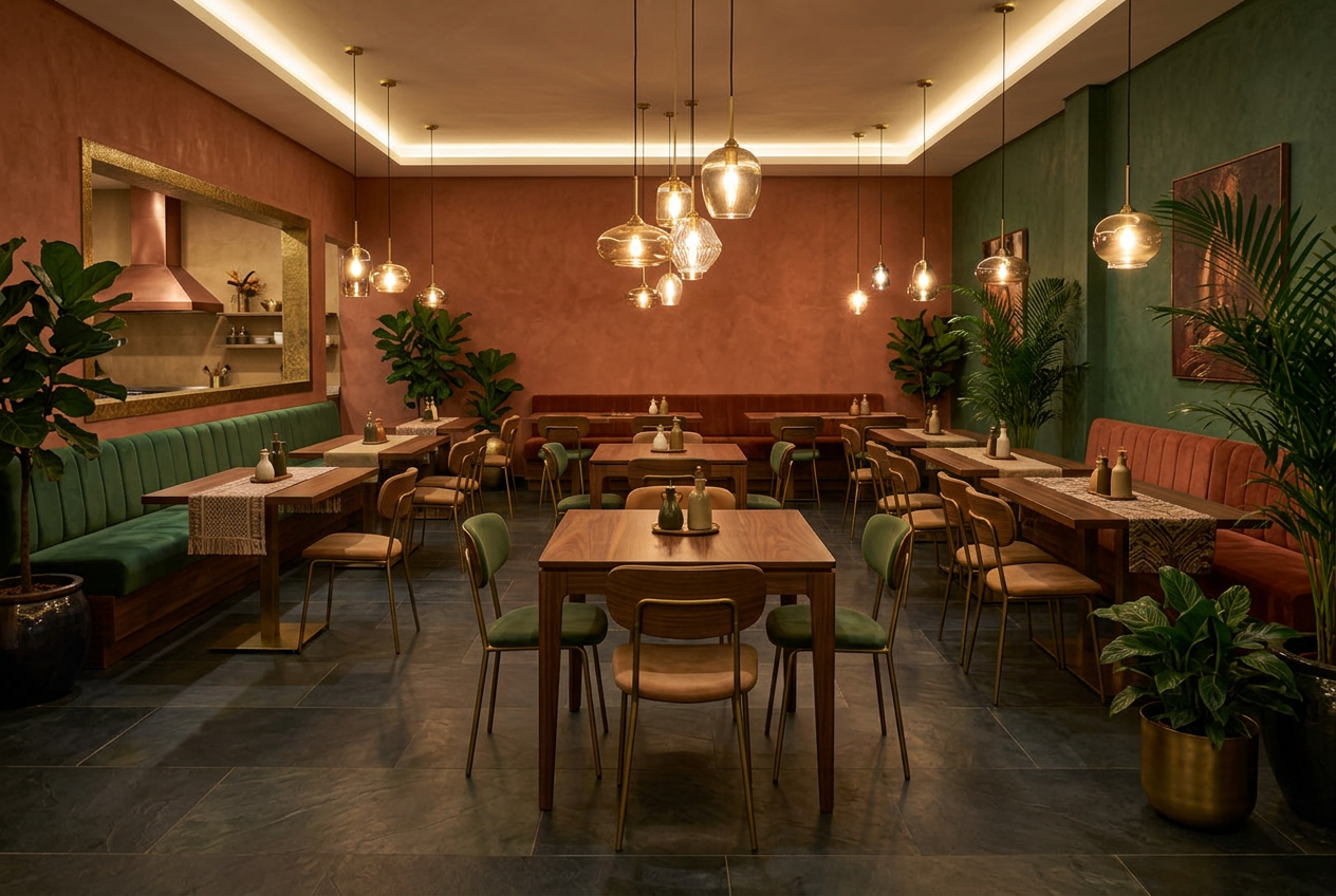 Restaurant signature après